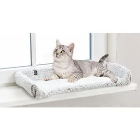 Podložka CALIDA na parapet 60 x 45 cm, s tepelne reflexnou vložkou, bielo-sivá
